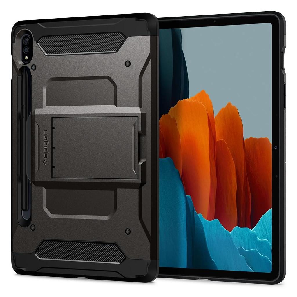 Spigen® Tough Armor™ Pro ACS01605 Samsung Galaxy Tab S8 11-inch / S7 11-inch Case – Gunmetal