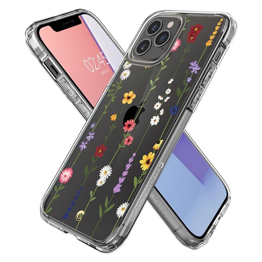 Spigen® Cyrill Cecile Collection ACS01644 iPhone 12 Pro Max Case - Flower Garden