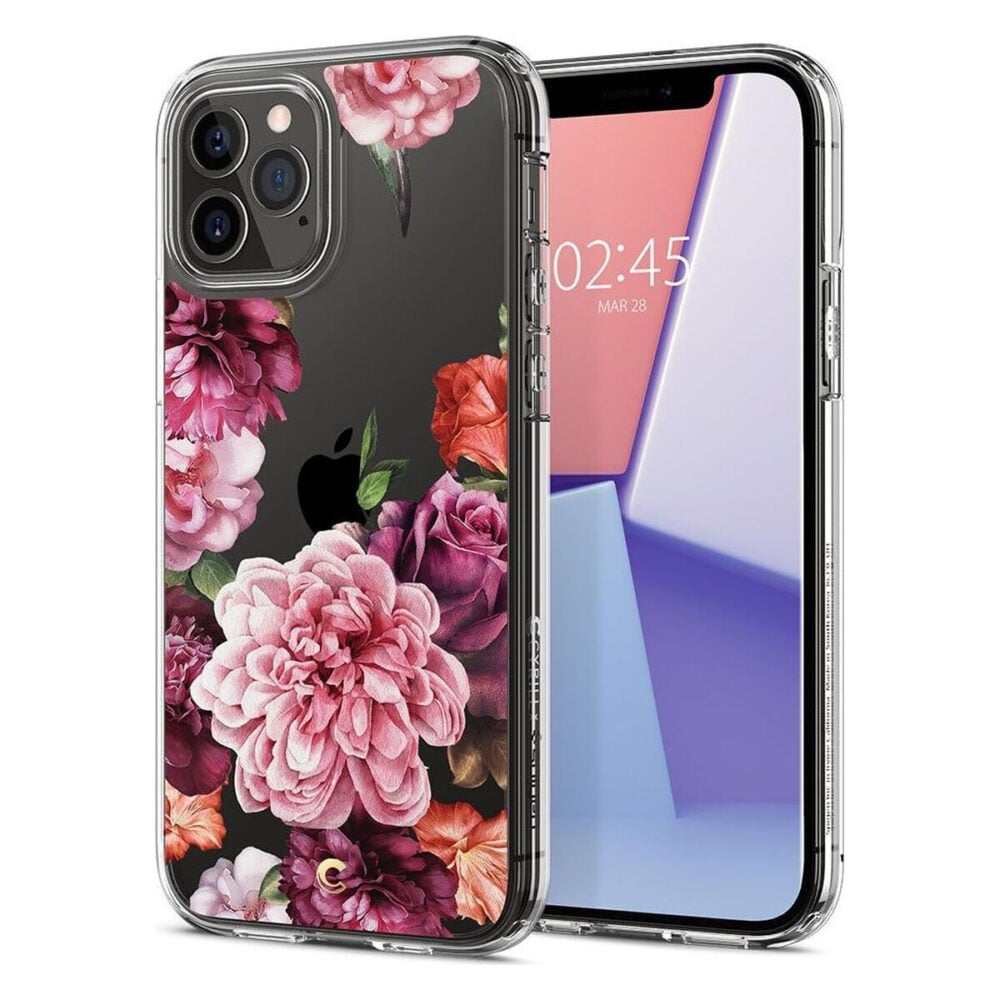Spigen® Cecile by Cyrill Collection ACS01727 iPhone 12 / 12 Pro Case - Rose Floral