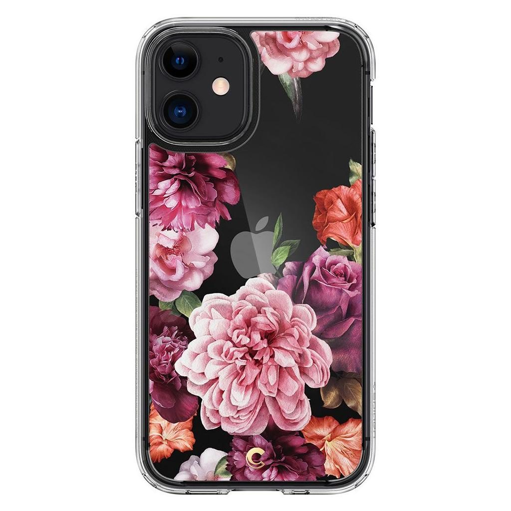 Spigen® Cyrill Cecile Collection ACS01778 iPhone 12 Mini Case - Rose Floral