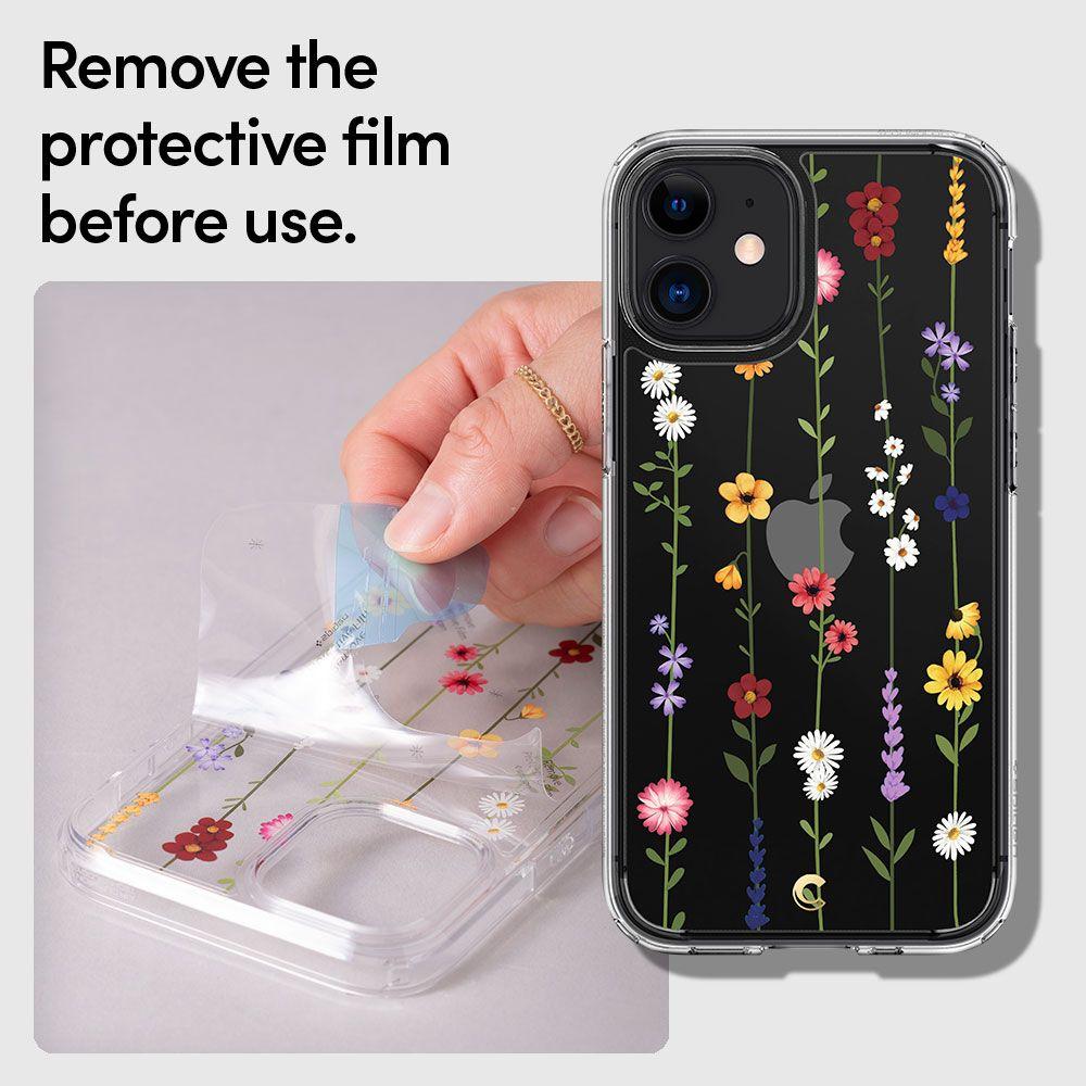 Spigen® Cyrill Cecile Collection ACS01779 iPhone 12 Mini Case - Flower Garden