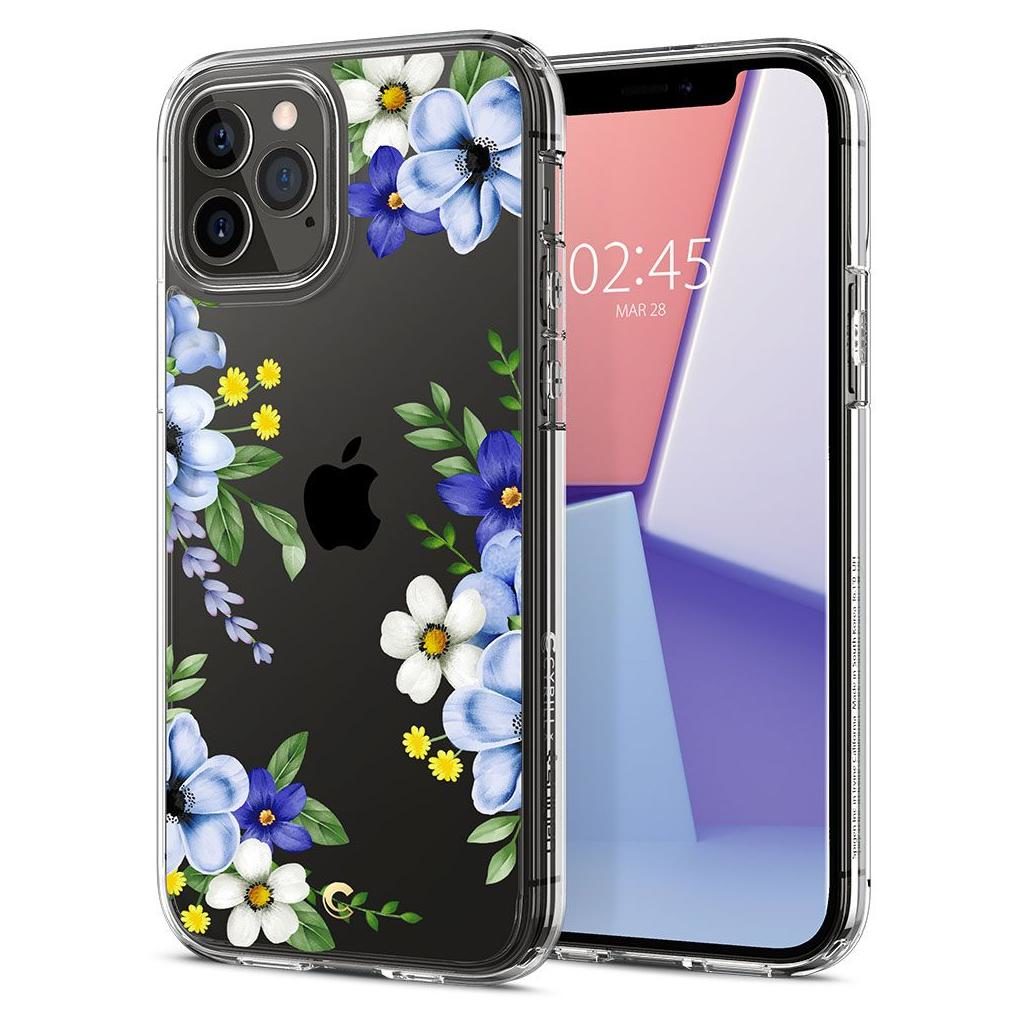 Spigen® Cyrill Cecile Collection ACS01827 iPhone 12 Pro Max Case - Midnight Bloom