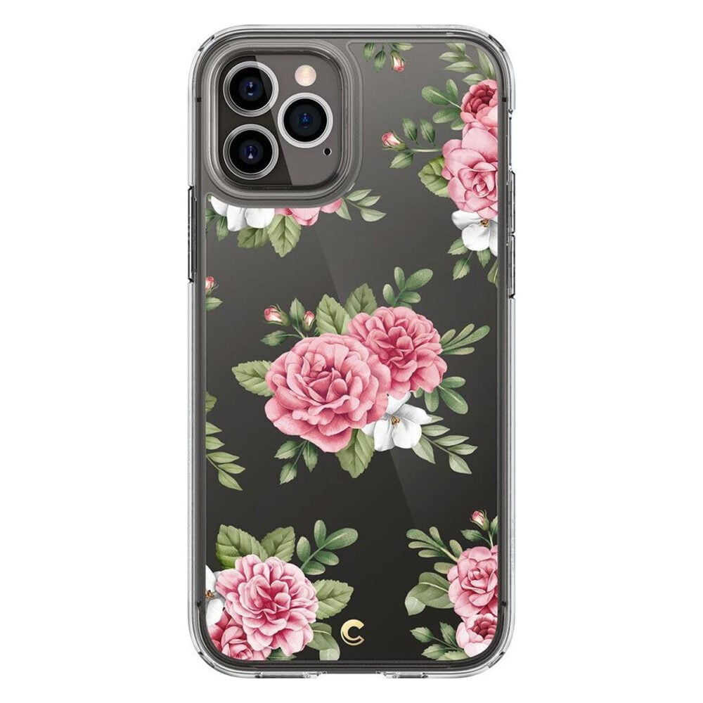 Spigen® Cecile by Cyrill Collection ACS01828 iPhone 12 / 12 Pro Case - Pink Floral