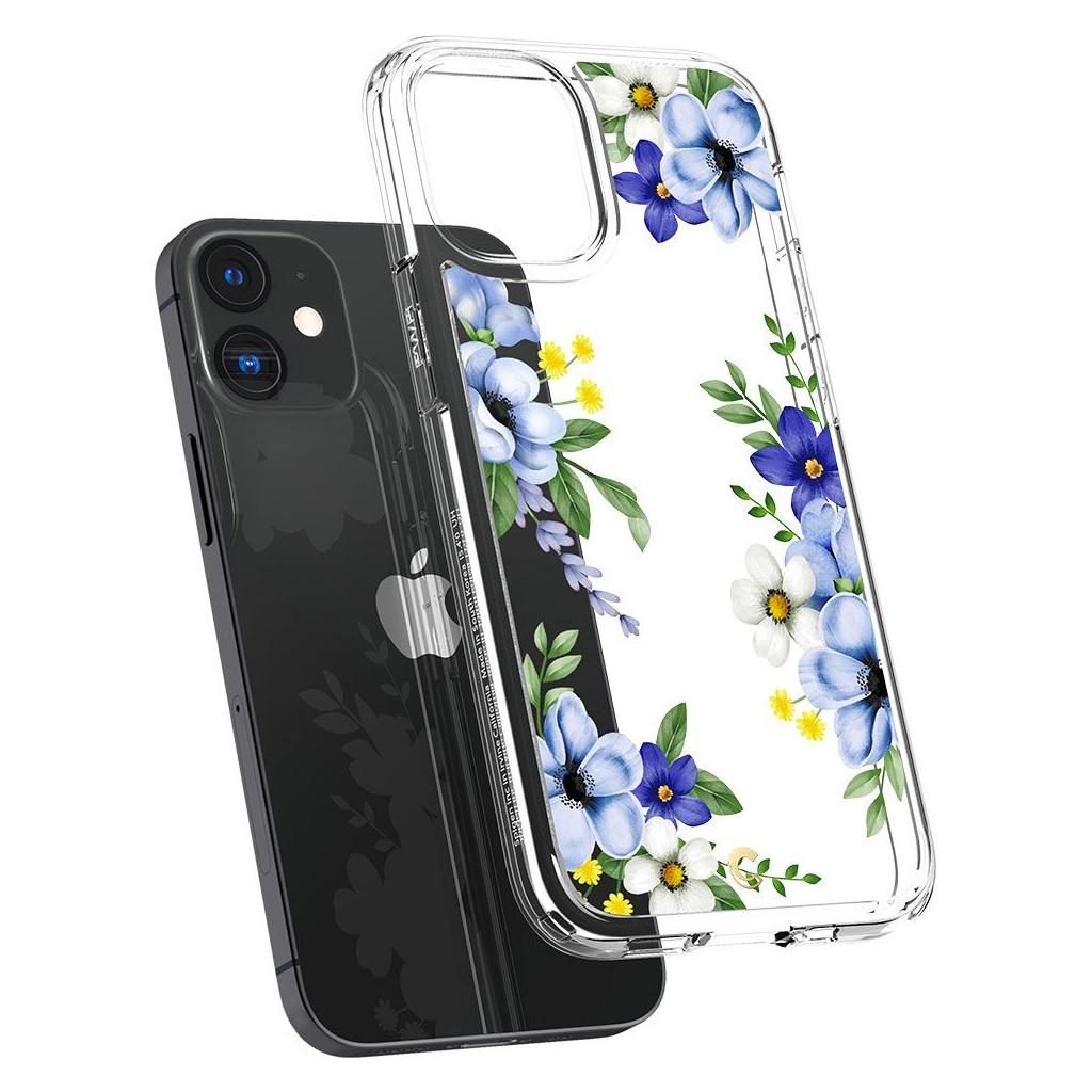 Spigen® Cyrill Cecile Collection ACS01832 iPhone 12 Mini Case - Midnight Bloom