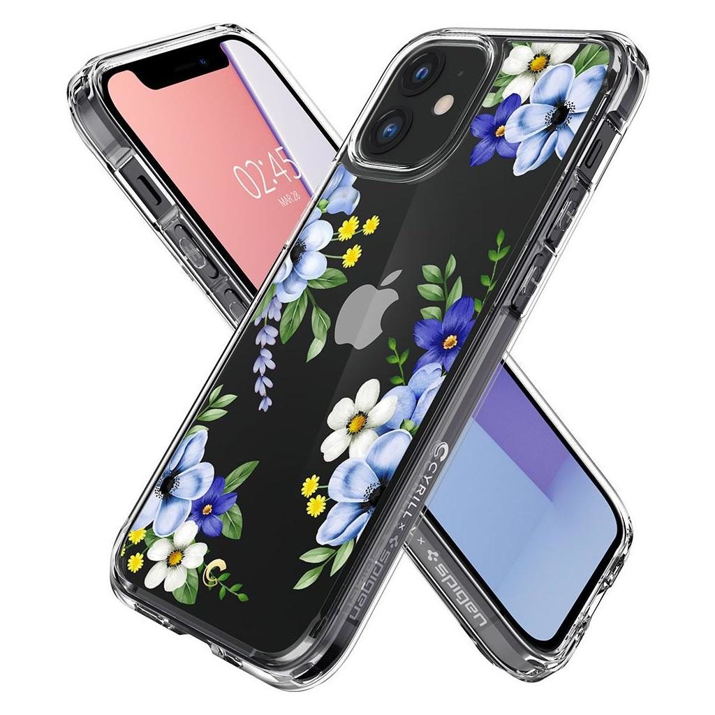 Spigen® Cyrill Cecile Collection ACS01832 iPhone 12 Mini Case - Midnight Bloom