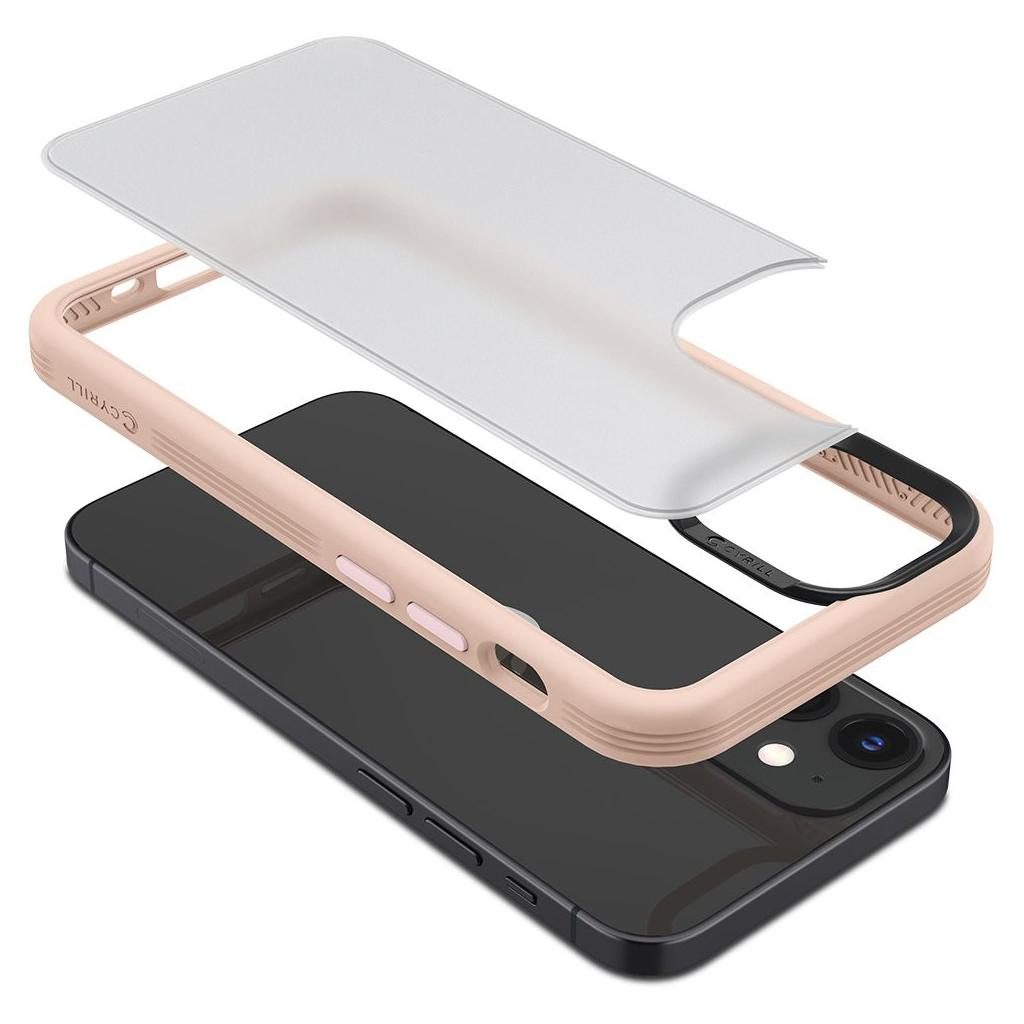 Spigen® Cyrill Color Brick ACS01947 iPhone 12 Mini Case - Pink Sand