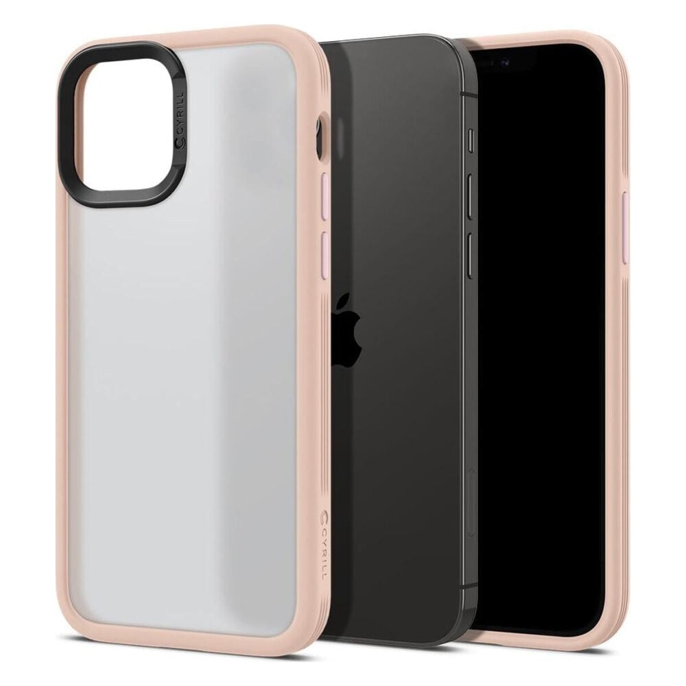 Spigen® Color Brick by Cyrill Collection ACS01732 iPhone 12 / 12 Pro Case - Baby Pink