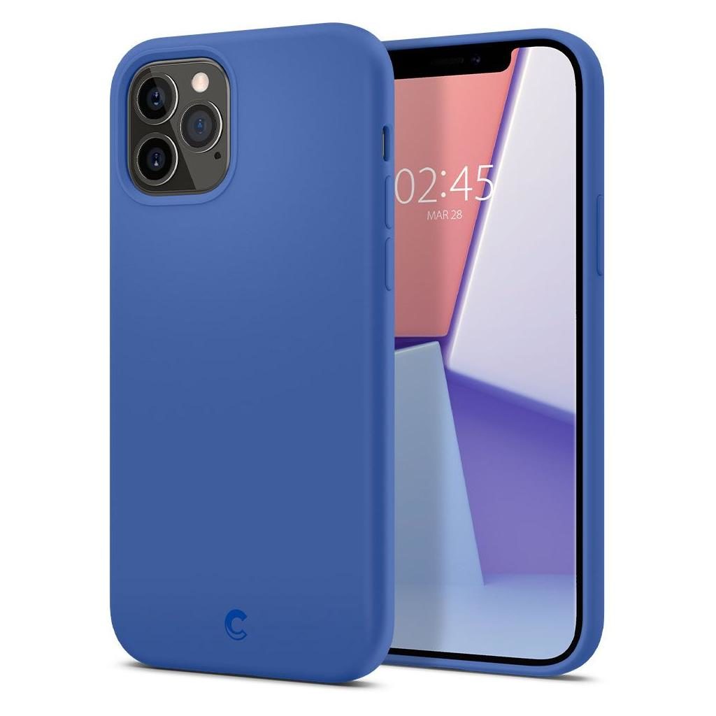 Spigen® Cyrill Silicone Collection ACS01738 iPhone 12 / 12 Pro Case - Navy