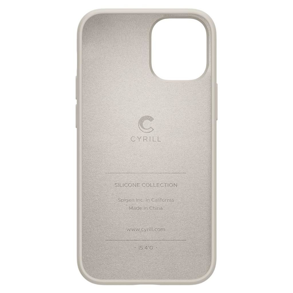 Spigen® Cyrill Silicone Collection ACS01787 iPhone 12 Mini Case - Stone