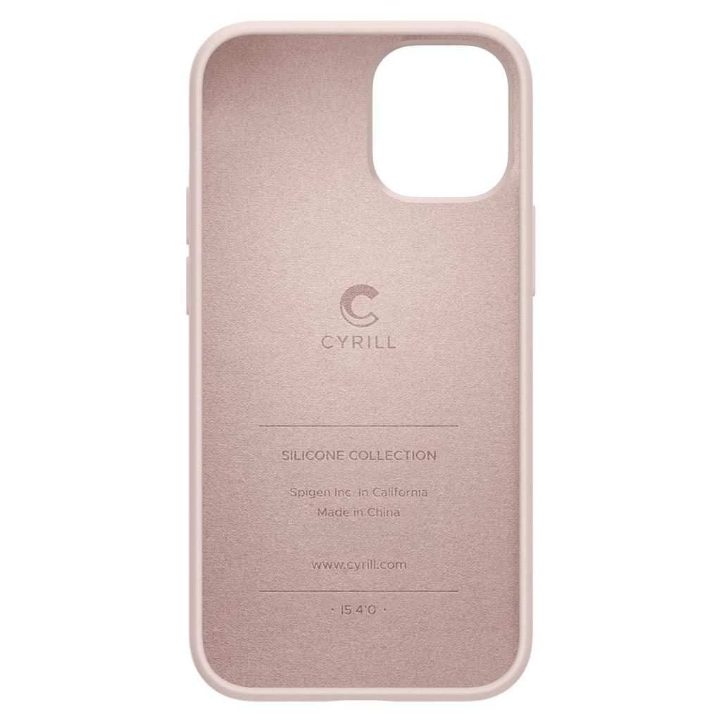 Spigen® Cyrill Silicone Collection ACS01945 iPhone 12 Mini Case - Pink Sand