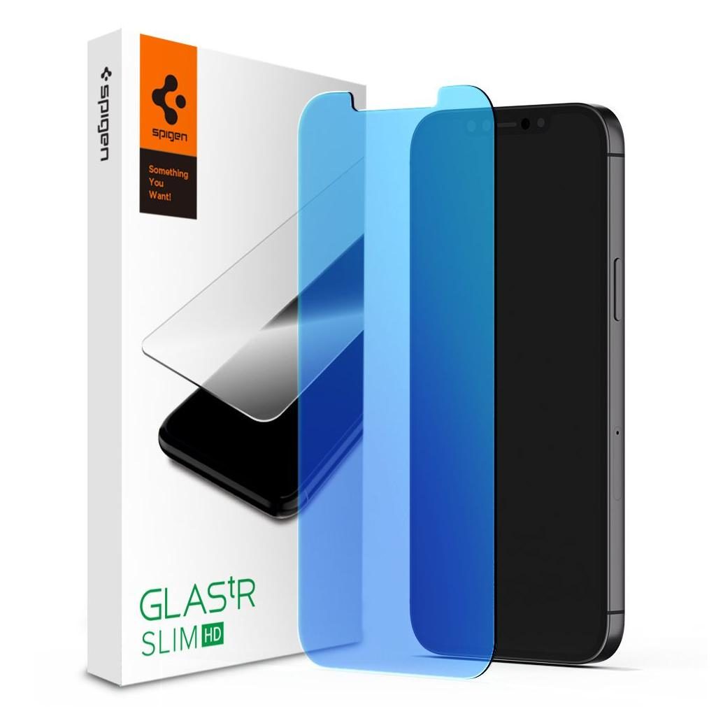 Spigen® GLAS.tR™ Antiblue HD AGL01470 iPhone 12 Pro Max Premium Tempered Glass Screen Protector