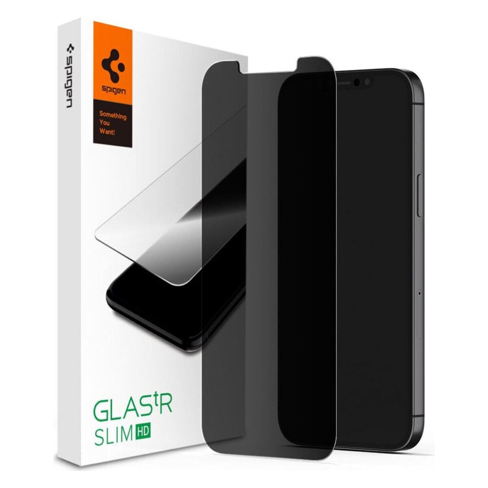 Spigen® GLAS.tR™ Privacy HD AGL01535 iPhone 12 Mini Premium Tempered Glass Screen Protector
