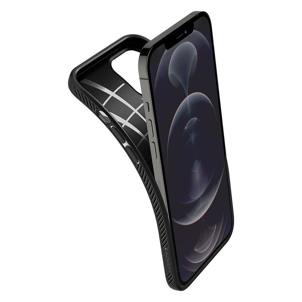 Spigen® Liquid Air™ ACS01701 iPhone 12 / 12 Pro Case - Matte Black
