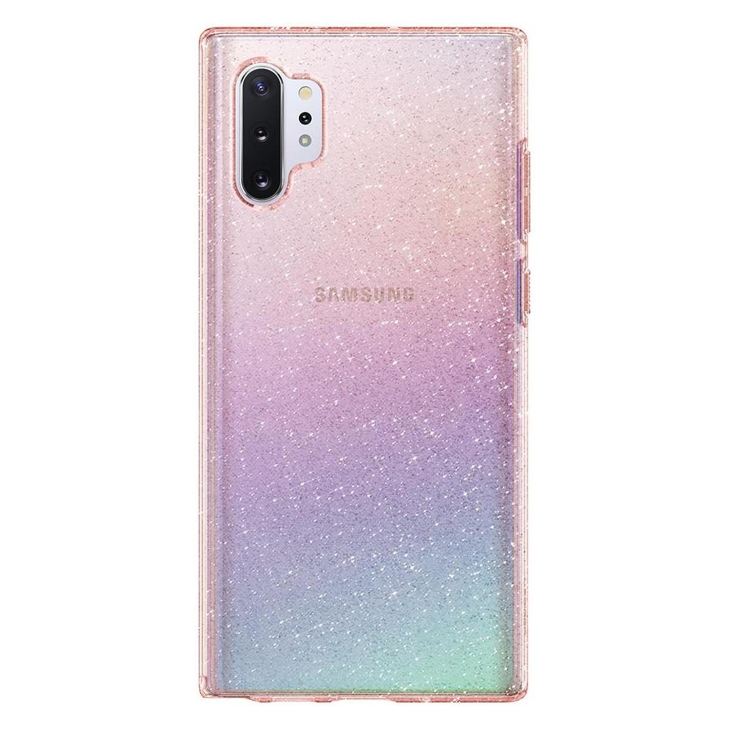 Spigen® Liquid Crystal™ Glitter 627CS27329 Samsung Galaxy Note 10+ Plus Case - Rose Quartz