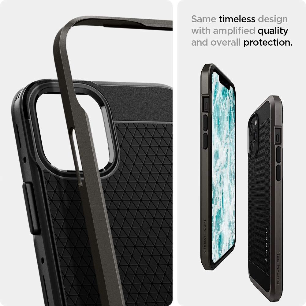 Spigen® Neo Hybrid™ ACS01754 iPhone 12 Mini Case - Gunmetal