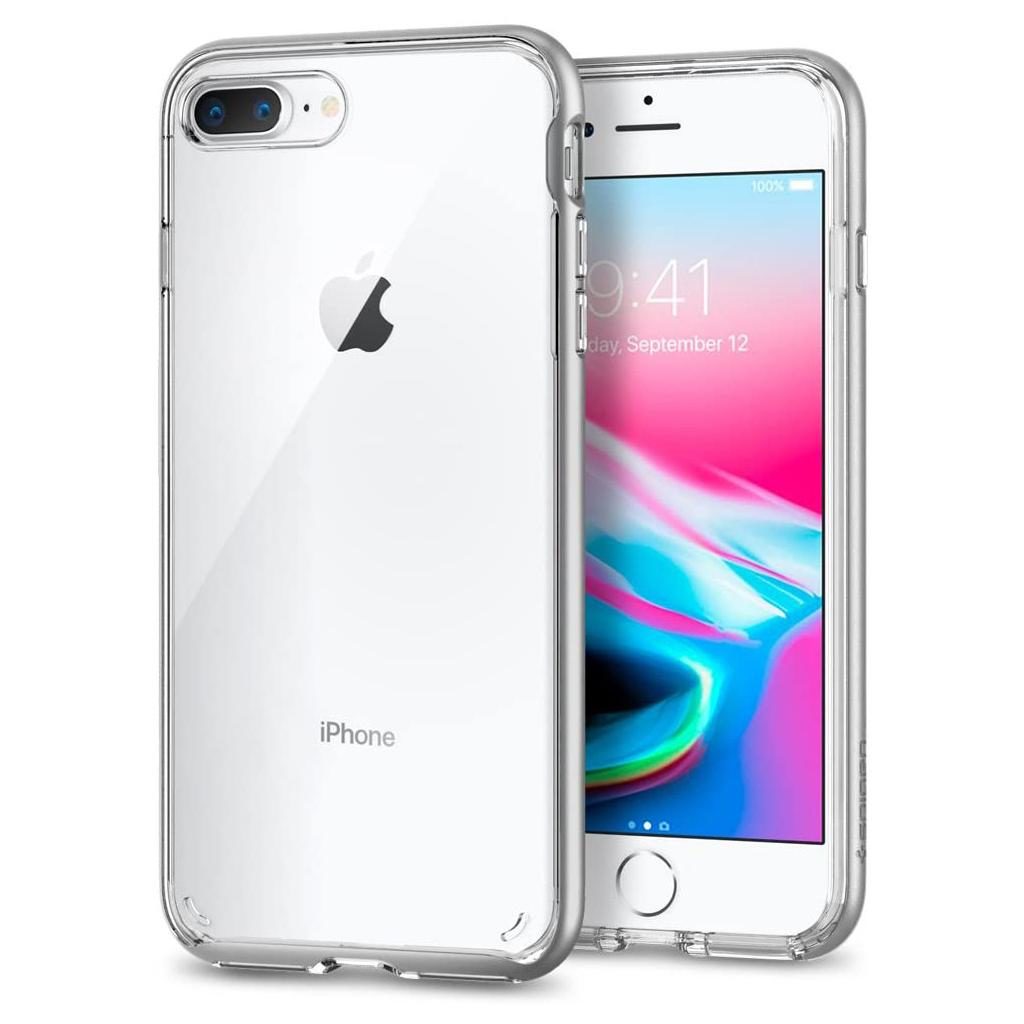Spigen® Neo Hybrid™ Crystal 2 055CS22370 iPhone 8 Plus / 7 Plus Case – Satin Silver