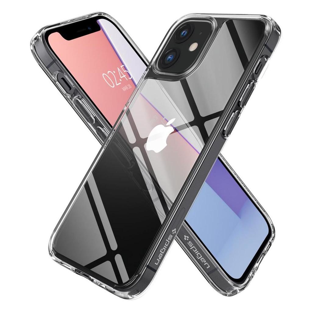 Spigen® Quartz Hybrid™ ACS01748 iPhone 12 Mini Case - Crystal Clear