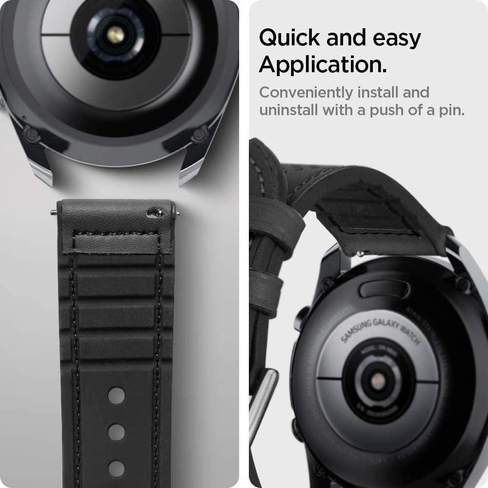 Spigen® Retro Fit™ AMP00694 Samsung Galaxy Watch 3 (41mm) Band - Black