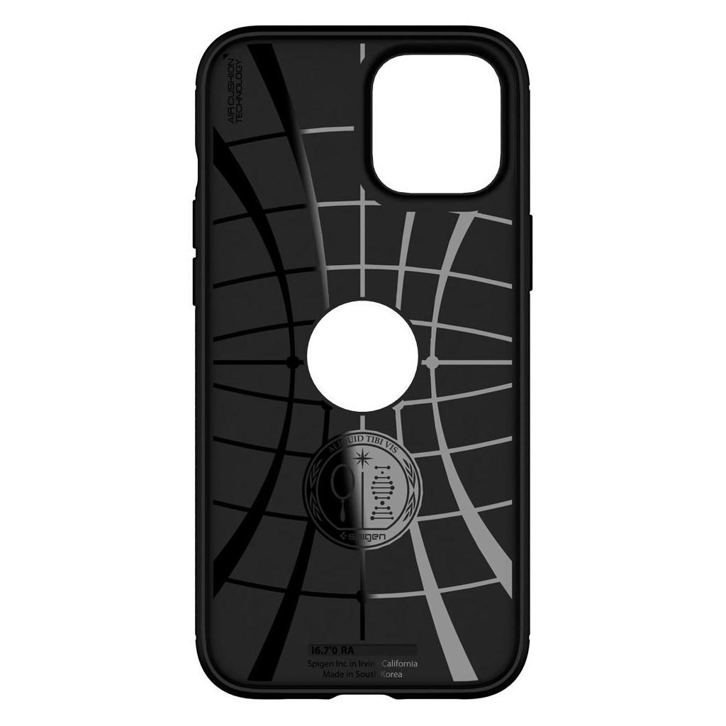 Spigen® Rugged Armor™ ACS01700 iPhone 12 / 12 Pro Case - Matte Black