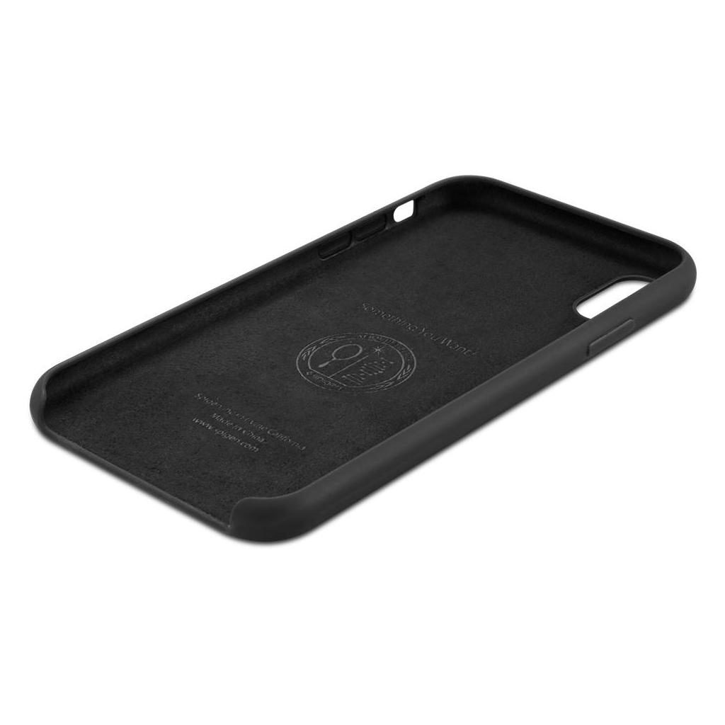 Spigen® Silicone Fit™ 065CS25653 iPhone XS Max Case - Black