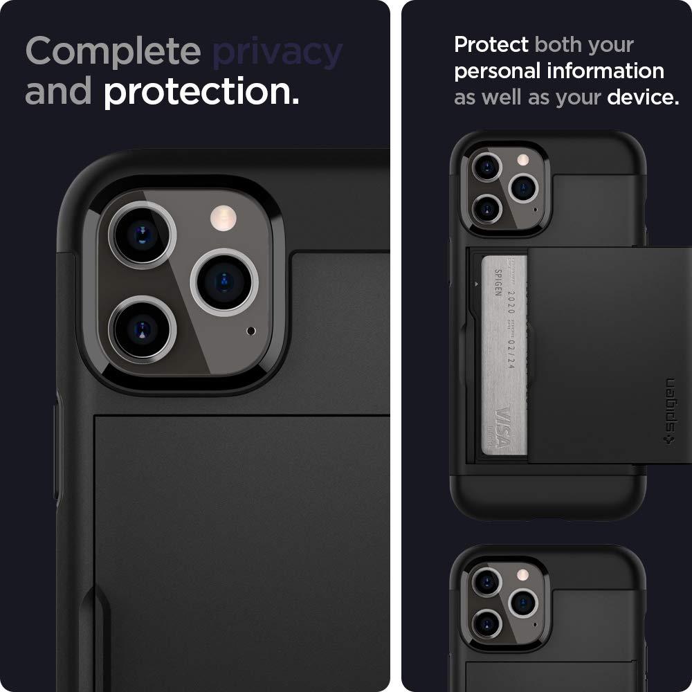 Spigen® Slim Armor™ CS ACS01623 iPhone 12 Pro Max Case - Black