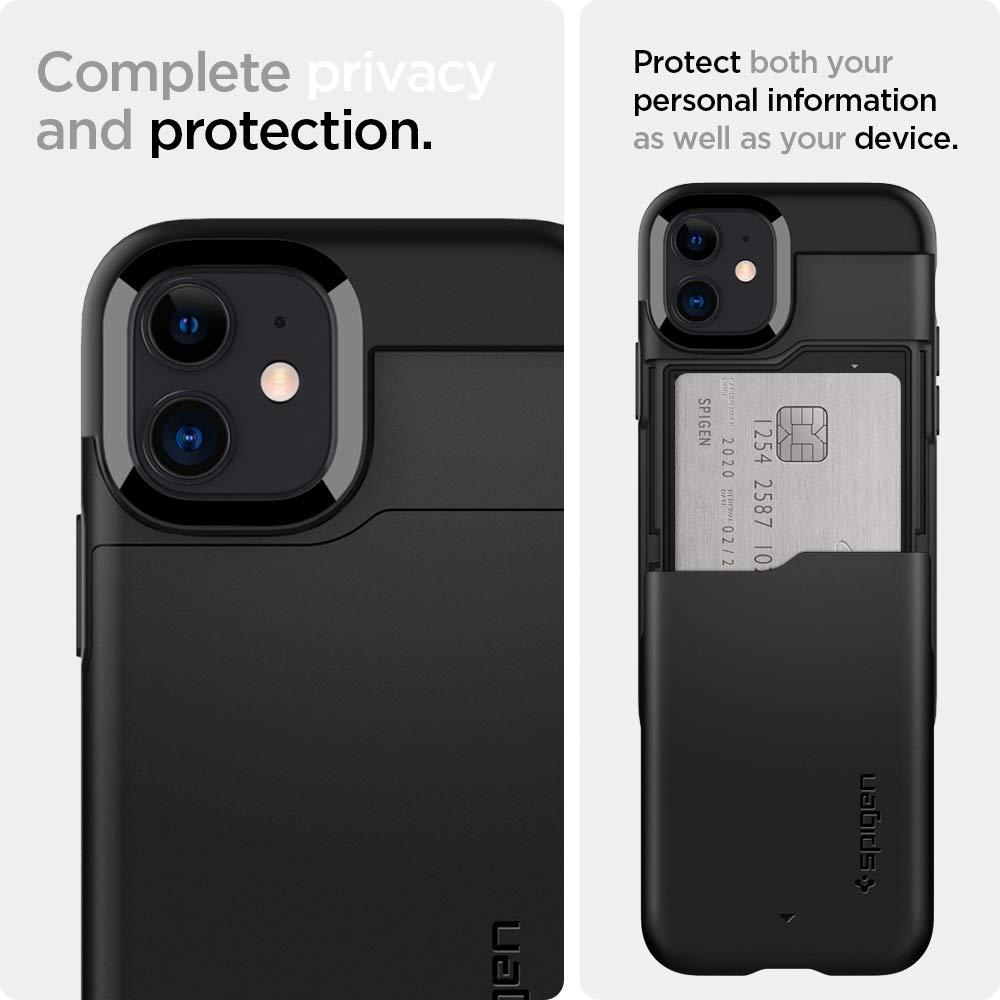 Spigen® Slim Armor™ CS ACS01750 iPhone 12 Mini Case - Black