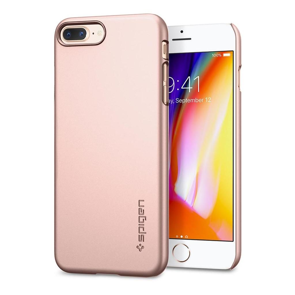 Spigen® Thin Fit™ 055CS22237 iPhone 8 Plus / 7 Plus Case - Rose Gold