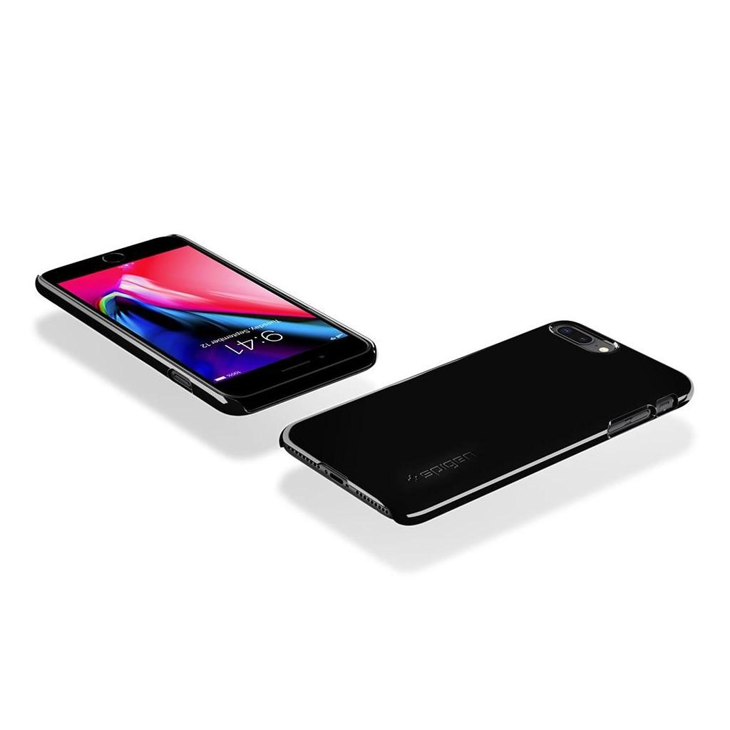 Spigen® Thin Fit™ 055CS22240 iPhone 8 Plus / 7 Plus Case - Jet Black