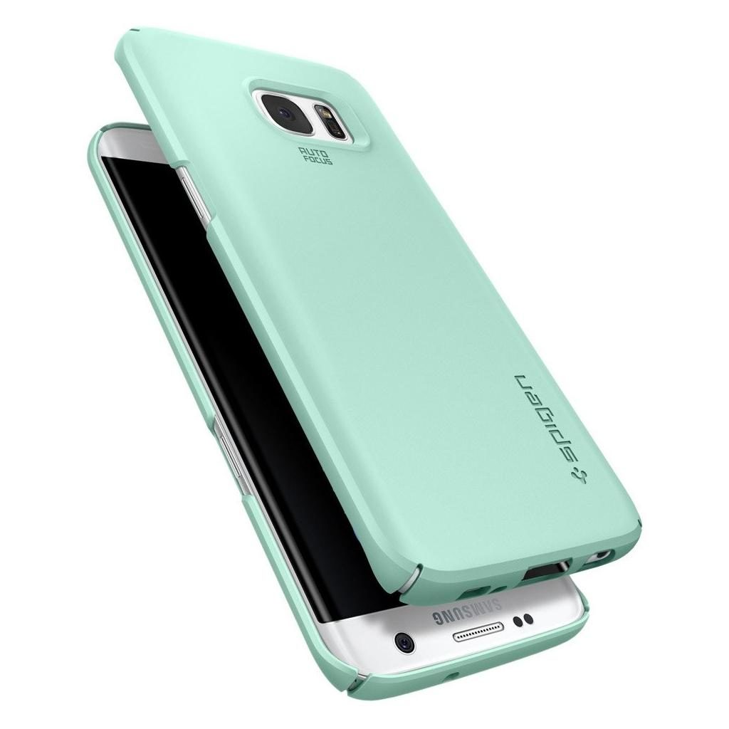 Spigen® Thin Fit™ 556CS20031 Samsung Galaxy S7 Edge Case - Mint