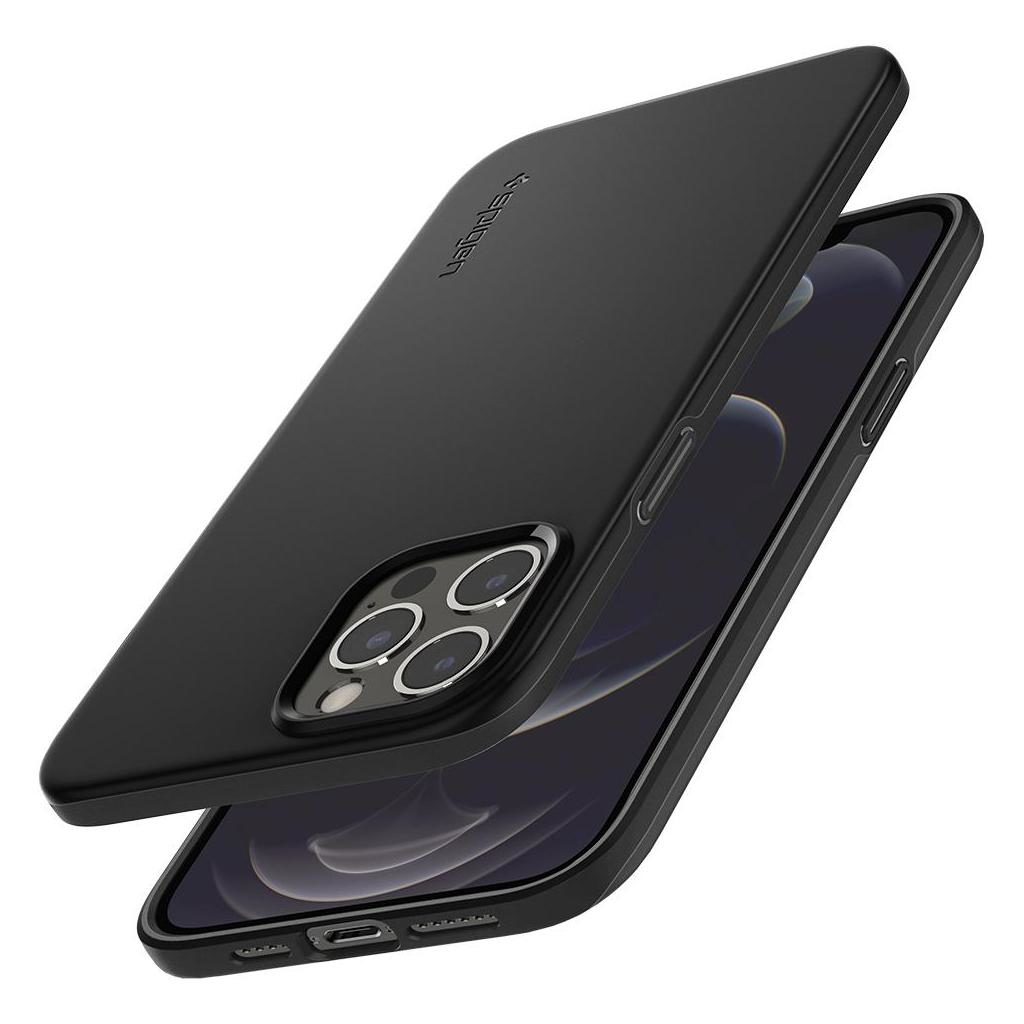 Spigen® Thin Fit™ ACS01612 iPhone 12 Pro Max Case - Black