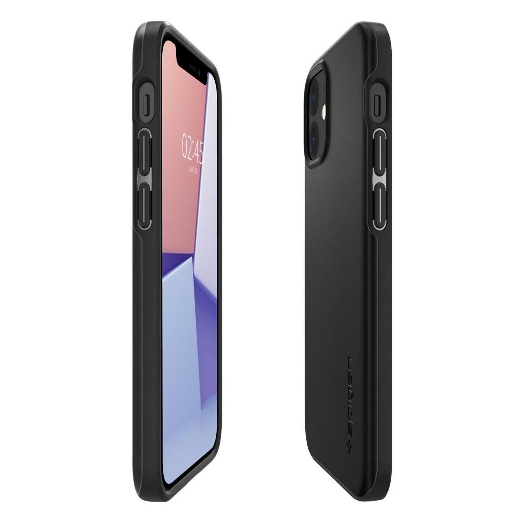 Spigen® Thin Fit™ ACS01739 iPhone 12 Mini Case - Black
