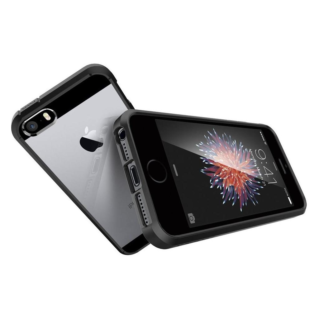 Spigen® Ultra Hybrid™ 041CS20173 iPhone SE (2016) / 5s / 5 Case - Black