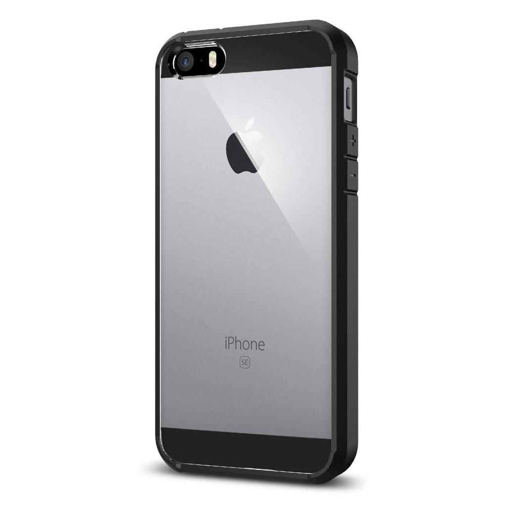 Spigen® Ultra Hybrid™ 041CS20173 iPhone SE (2016) / 5s / 5 Case - Black