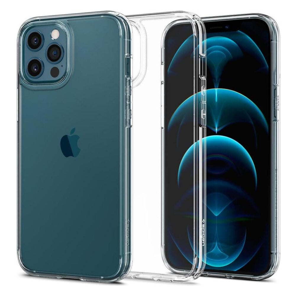 Spigen® Ultra Hybrid™ ACS01618 iPhone 12 Pro Max Case - Crystal Clear