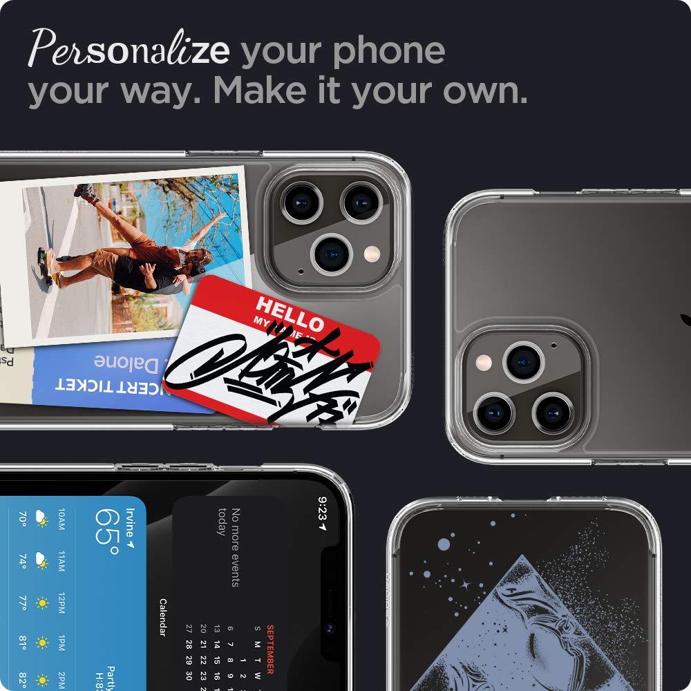 Spigen® Ultra Hybrid™ ACS01618 iPhone 12 Pro Max Case - Crystal Clear