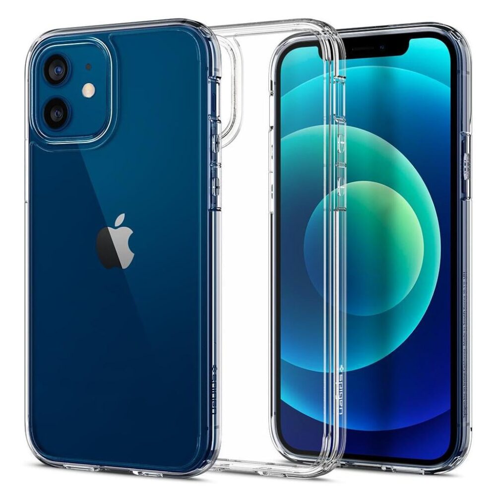 Spigen® Ultra Hybrid™ ACS01702 iPhone 12 / 12 Pro Case - Crystal Clear