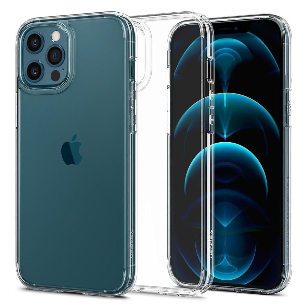 Spigen® Ultra Hybrid™ ACS01702 iPhone 12 / 12 Pro Case - Crystal Clear