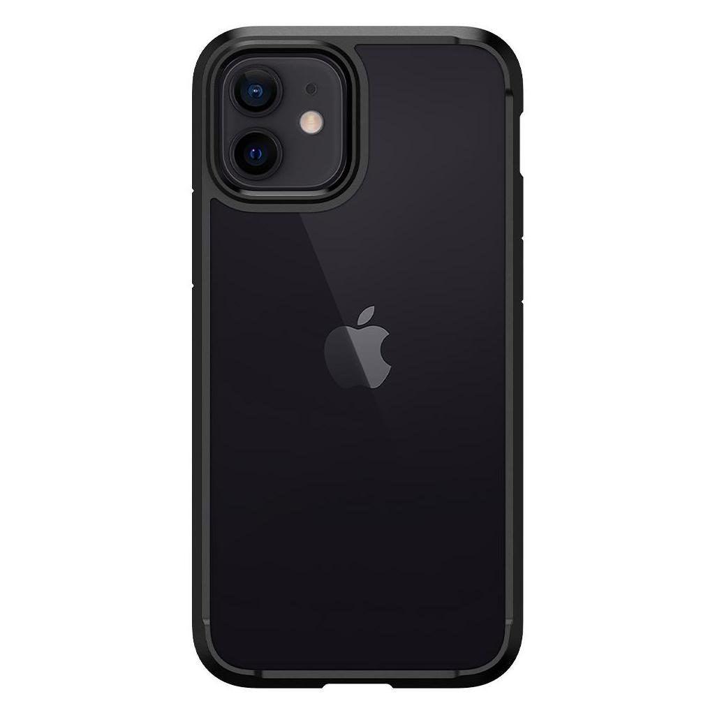 Spigen® Ultra Hybrid™ ACS01703 iPhone 12 / 12 Pro Case - Matte Black
