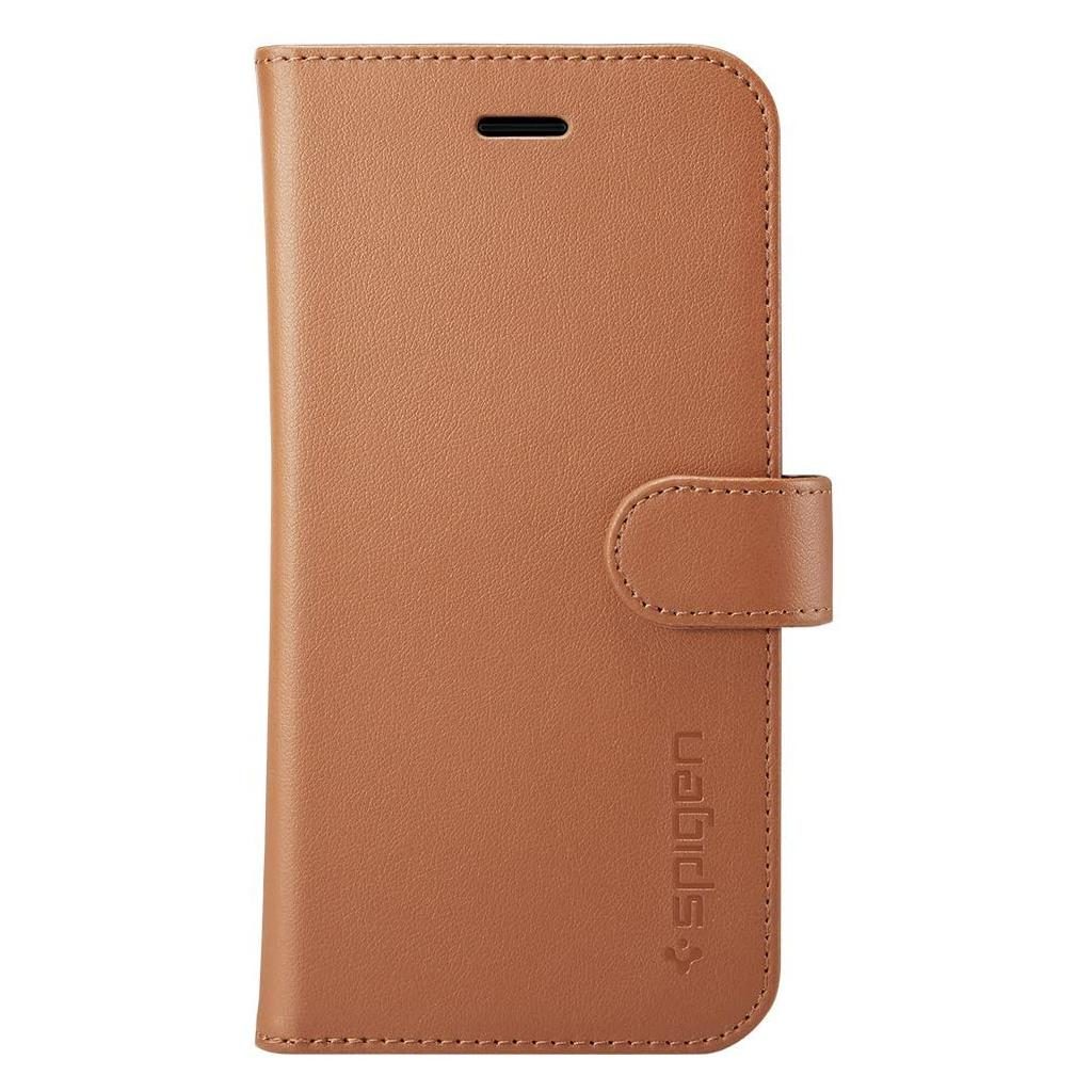 Spigen® Wallet S™ 055CS22638 iPhone 8 Plus / 7 Plus Case – Brown
