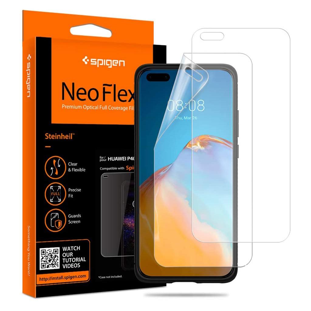 Spigen® x2Pack Neo Flex™ AFL01247 Huawei P40 Pro Premium Screen Protector