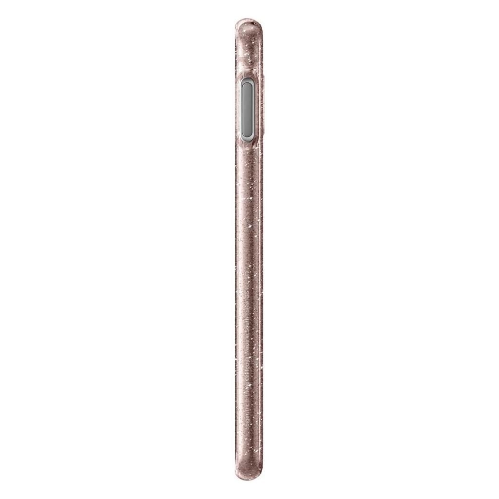 Spigen® Liquid Crystal™ Glitter 609CS25835 Samsung Galaxy S10e Case - Rose Quartz