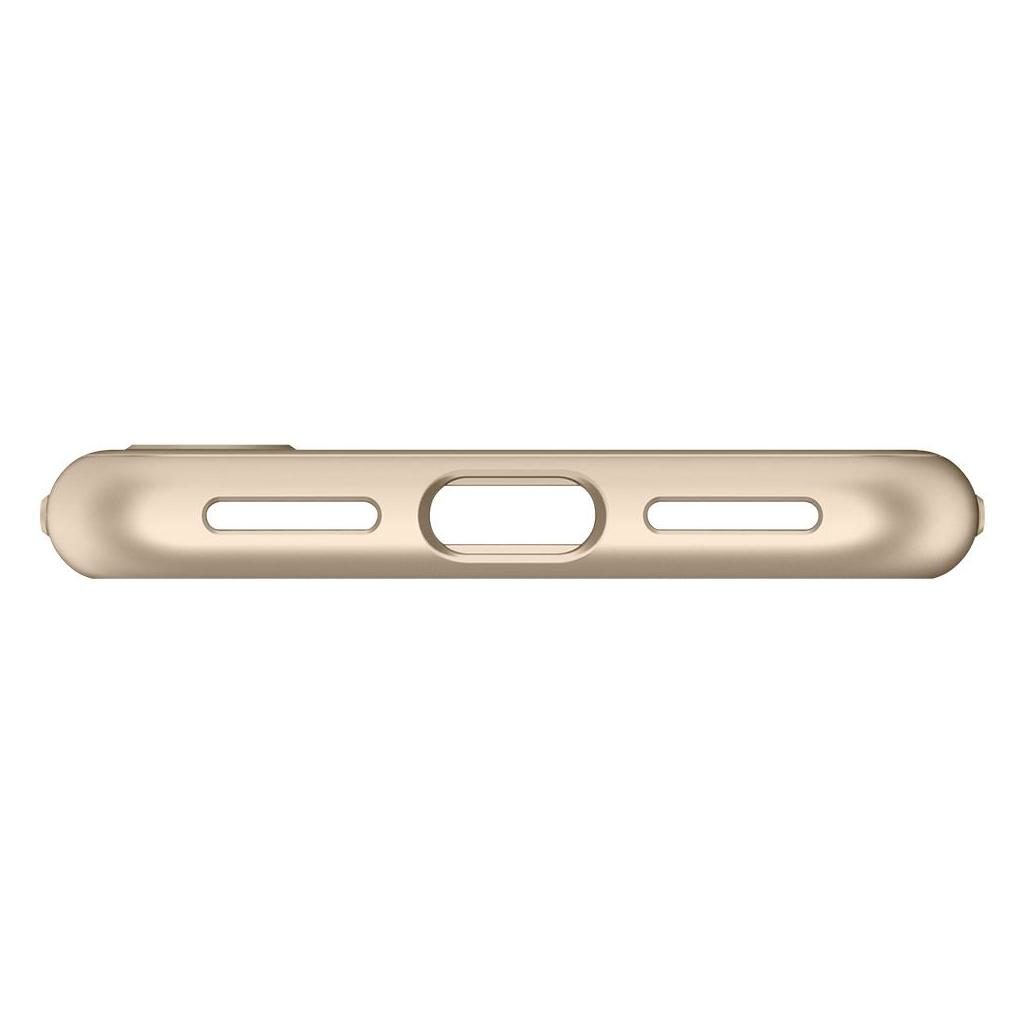 Spigen® Thin Fit 360™ 057CS22646 iPhone X Case - Champagne Gold