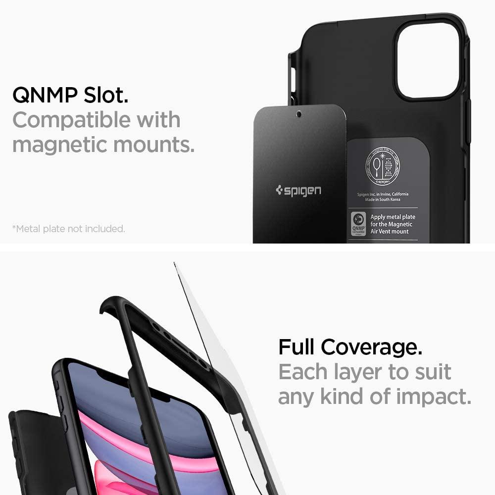 Spigen® Thin Fit 360™ 076CS27071 iPhone 11 Case - Black
