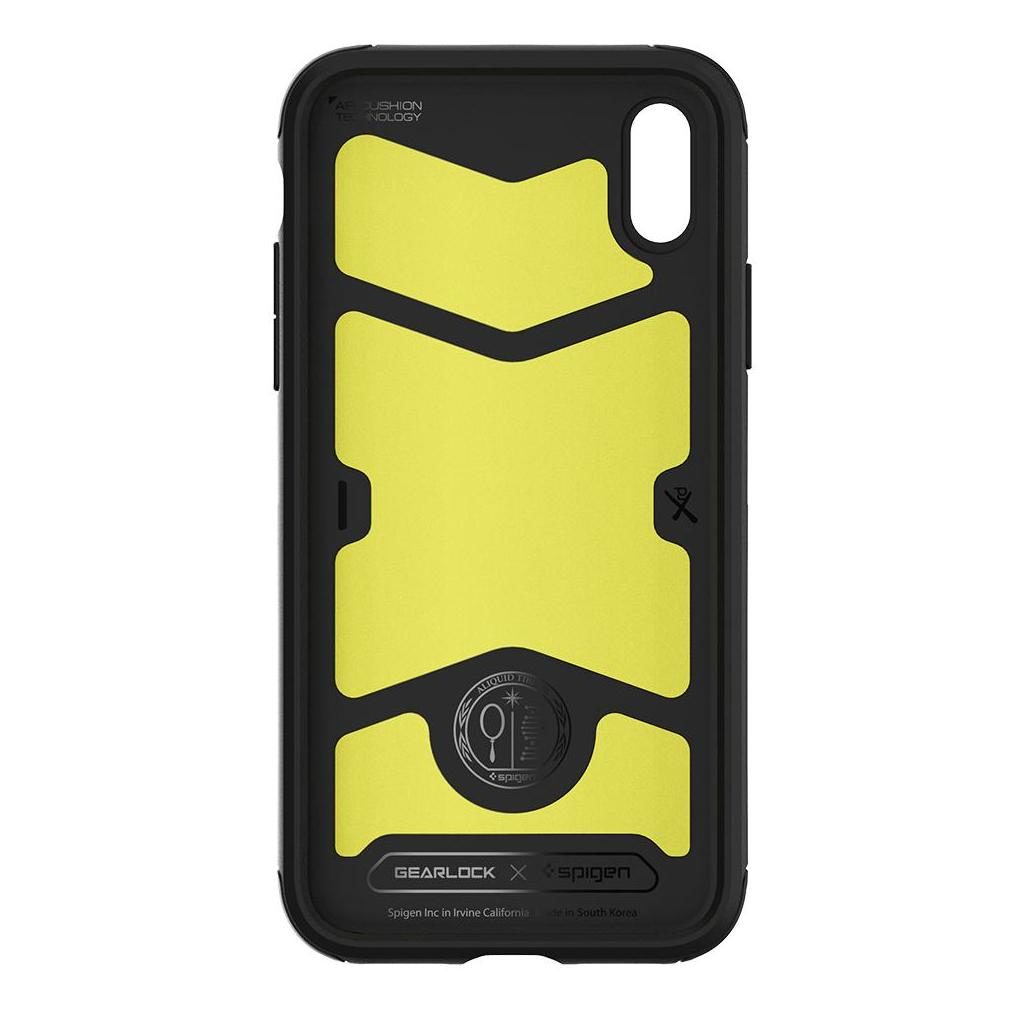 Spigen® Gearlock™ 057CS25058 iPhone XS / X Bike Mount Case - Black