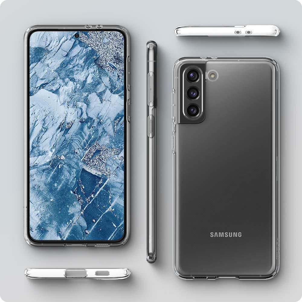 Spigen® Liquid Crystal™ ACS02383 Samsung Galaxy S21+ Plus Case - Crystal Clear