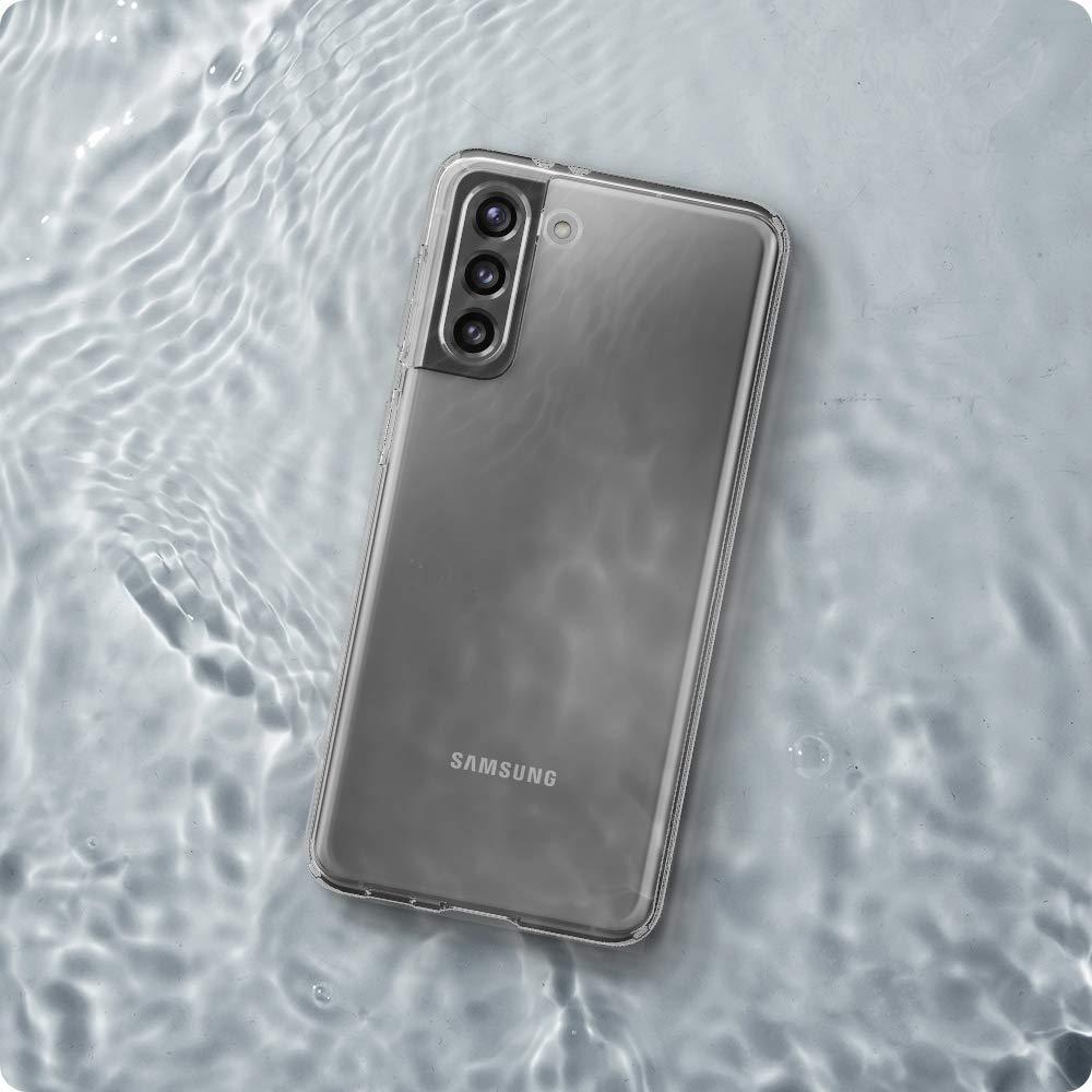 Spigen® Liquid Crystal™ ACS02419 Samsung Galaxy S21 Case - Crystal Clear