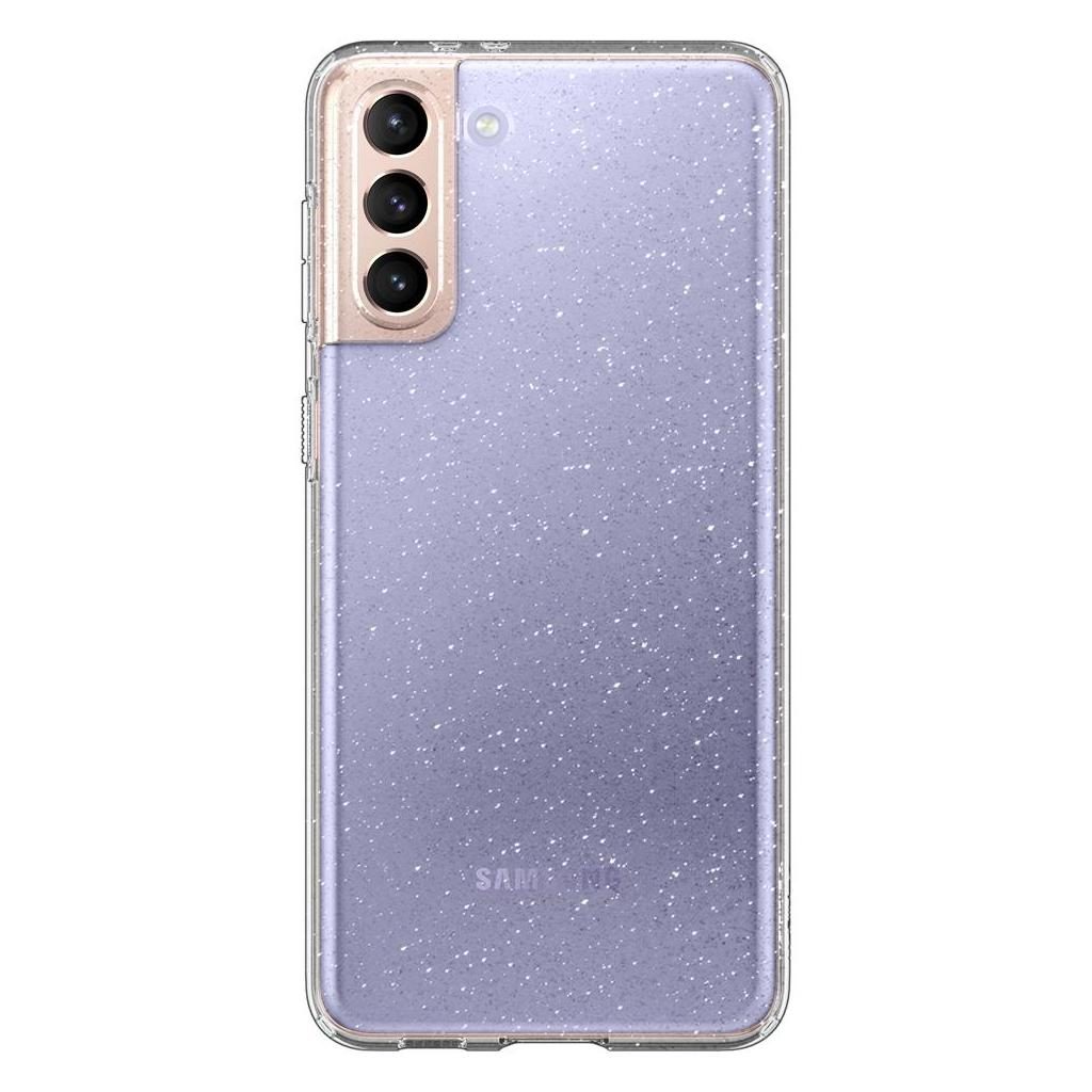Spigen® Liquid Crystal™ Glitter ACS02420 Samsung Galaxy S21 Case - Crystal Quartz