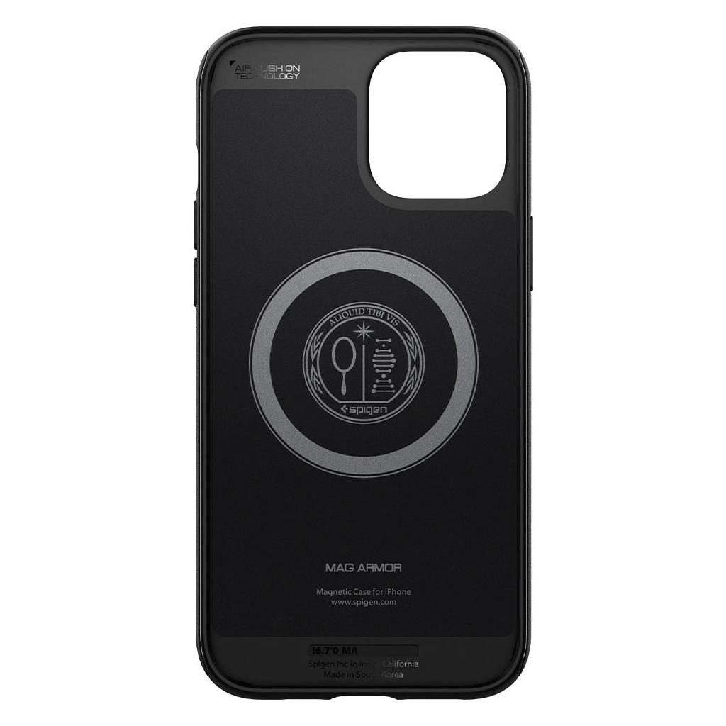 Spigen® Mag Armor ACS01864 iPhone 12 Pro Max Case - Matte Black