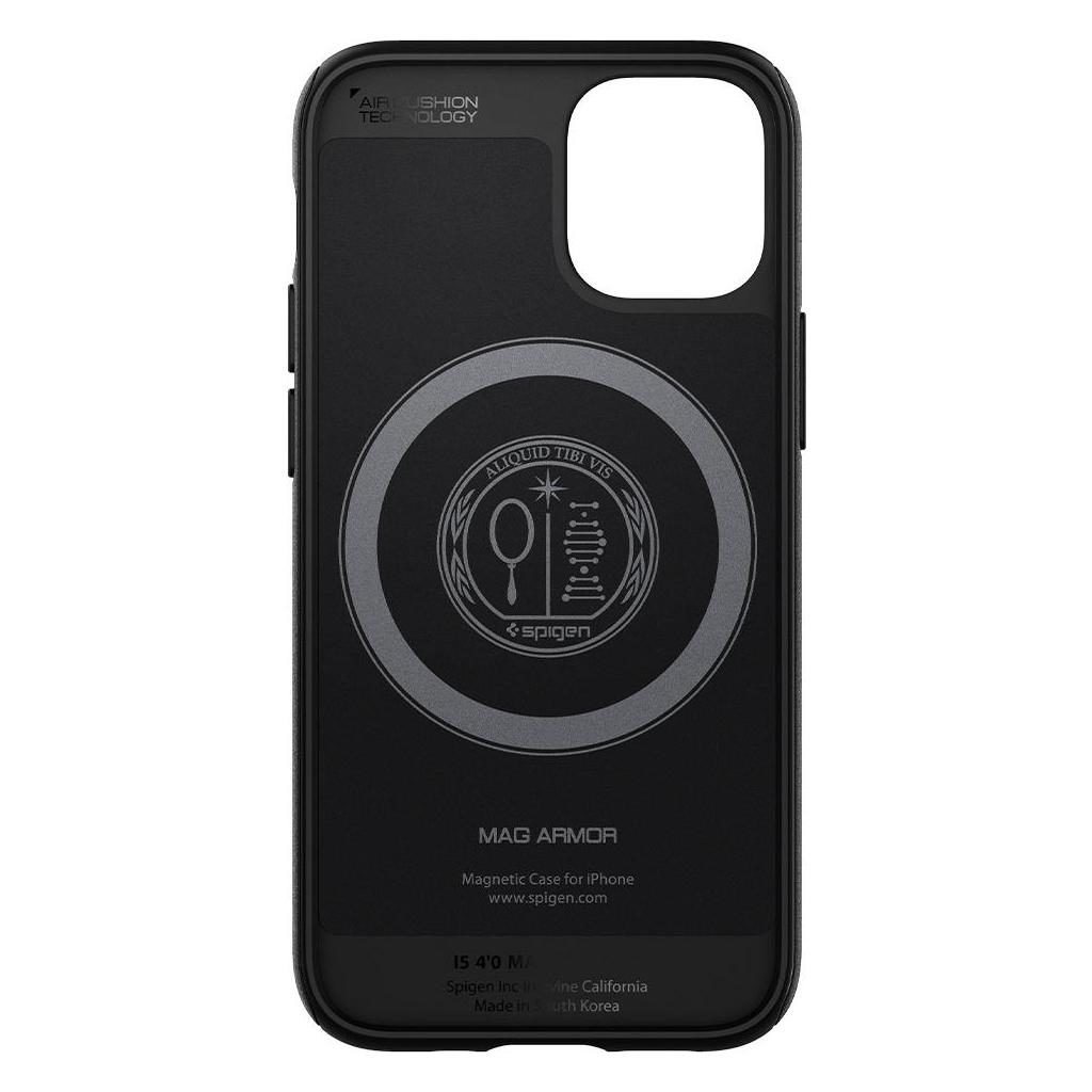 Spigen® Mag Armor ACS01866 iPhone 12 Mini Case - Matte Black