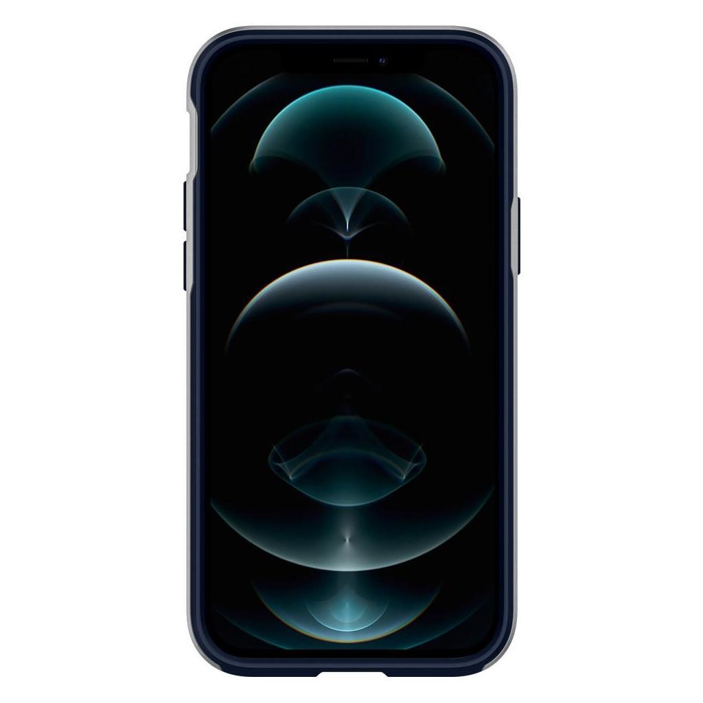 Spigen® Neo Hybrid™ ACS02254 iPhone 12 / 12 Pro Case - Satin Silver